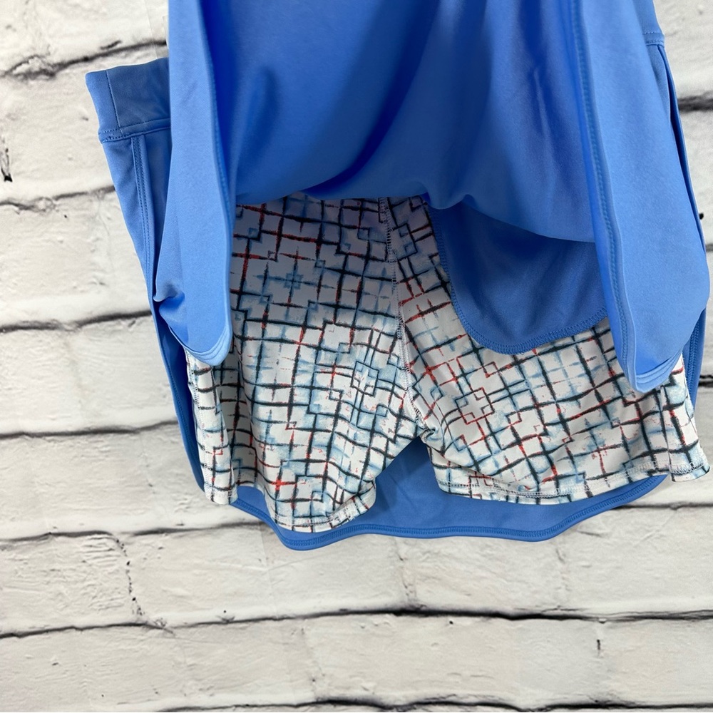 PGA TOUR Skort Athletic Light Blue Golf Pickle Ball Size L Athletic pick… - Picture 4 of 11